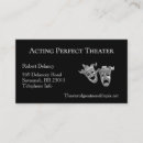 Search for actor business cards Actress