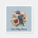 Search for hummingbird baby shower Watercolor