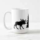 Search for moose silhouette mugs Black
