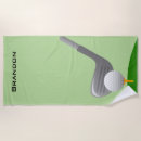 Search for golfer beach towels Par