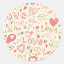 Search for romantic pattern stickers Cute