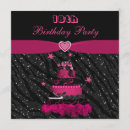 Search for hot pink 18th birthday invitations Teen girl