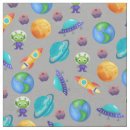 Search for alien fabric Planets