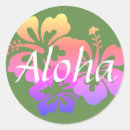 Search for aloha flowers stickers Island