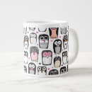 Search for penguin illustration mugs Adorable