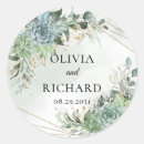 Search for succulent stickers Green and white