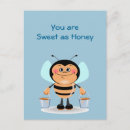 Search for cartoon honey bees postcards Funny