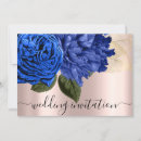 Search for royal blue anniversary party invitations Typography