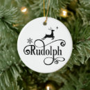 Search for rudolph christmas tree decorations Cute
