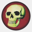 Search for skeleton head stickers Spooky