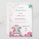 Search for bird cage invitations Blue