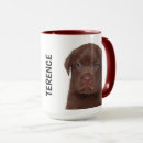 Search for chocolate labrador mugs Pets