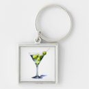 Search for martini key rings Glass