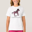 Search for zebra and pink tshirts Stripes
