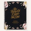 Search for she believed she could notebooks Floral