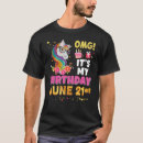 Search for unicorn first birthday tshirts It's