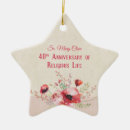 Search for red flower christmas tree decorations Anniversary
