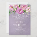 Search for garden sweet 16 invitations Floral