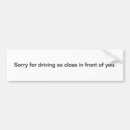 Search for front bumper stickers Driving