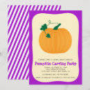 Search for pumpkin carving party invitations Cute