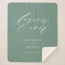 Search for forever blankets Typography