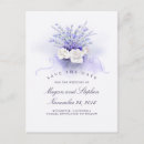 Search for lavender save the dates Rustic