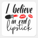 Search for red lipstick stickers Cosmetologist