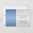Search for silver snowflakes rsvp cards White