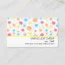 Search for maple business cards Canadian