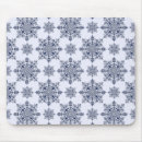 Search for blue snowflake mouse mats Pattern