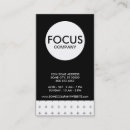 Search for focus business cards Modern