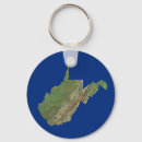 Search for west virginia map key rings Usa