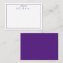 Search for purple note cards Calligraphy