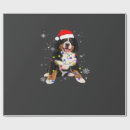 Search for bernese mountain dog christmas wrapping paper Puppy