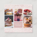 Search for photo collage business cards Pink