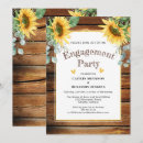 Search for barn engagement party invitations Sunflowers