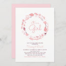 Search for foliage baby shower invitations Modern