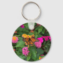Search for pink butterfly key rings Greenery