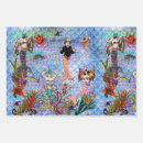 Search for mythical wrapping paper Mermaids