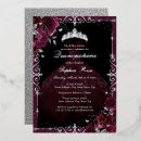 Search for pretty quinceanera invitations Birthday