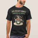 Search for receptionist tshirts Customer service