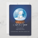 Search for winter snow globe christmas cards Snowing