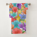 Search for turquoise and orange bath towels Floral