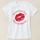 Search for red lipstick kiss tshirts Cute