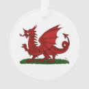 Search for wales christmas tree decorations Red dragon