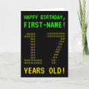 Search for 17th birthday cards 17 years old