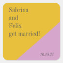 Search for colourful wedding stickers Unique