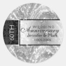 Search for 60th anniversary stickers Elegant
