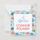 Search for creatures note cards Watercolor