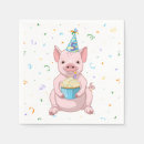 Search for pink cupcake napkins Kids birthday